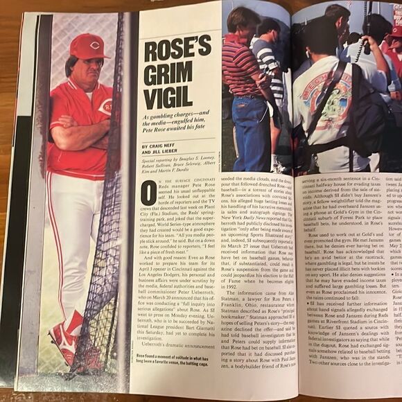 Vintage Sports Illustrated Pete Rose Issues - Picture 6 of 11